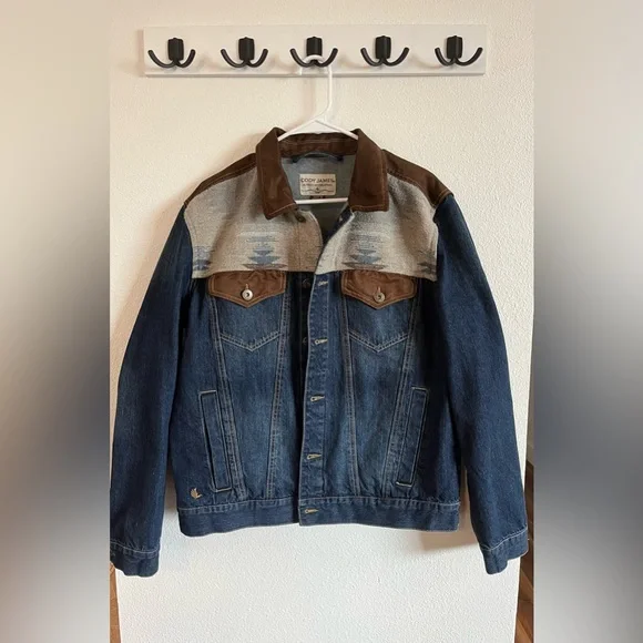 Western cody james denim jacket - Picture 1 of 4